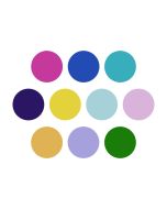 Westcott Creative Color 2.5” Round Gel Pack for Optical Spot by Lindsay Adler - Pack of 10, 4761