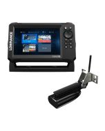 Lowrance Eagle 7 Fishfinder, SplitShot HD Transducer, Inland Charts, FishReveal, CHIRP, IPS Display