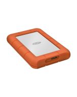 LaCie 5TB Rugged Mini USB 3.0 External Hard Drive, 130 MB/s Speed, Windows and Mac Compatible