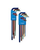 Bondhus ColorGuard™ Ball End 22-Piece L-Wrench Multi Pack, TORX®, ProHold®, MaxTorque™, Hex End Tips, BLX22XLCG