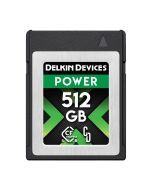 Delkin Devices 512GB Power 4.0 CFexpress Type B Memory Card, 3650MB/s Read and 3240MB/s Write Speed