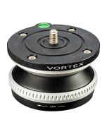 Vortex Optics Pro Leveling Head, Integrated Level for Precise Positioning, Compatible with Most Tripod