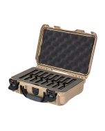 Nanuk 909 8 Knife Case with Foam, Crushproof Shell, Lock Ready