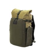 Tenba Fulton v2 16L All Weather Backpack, Fits DSLR/7 Lenses, 16 Inch Laptop, Tan/Olive, 637-734