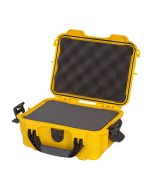 Nanuk 904 Case with Foam, Waterproof Equipment Storage Case, Yellow, 904S-010YL-0A0