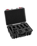sE Electronics Flight Case for V-Pack Drum Mic Kit, Rugged Construction, Black