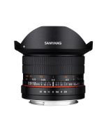 Samyang 12mm F2.8 Full Frame Fisheye Lens, Lens Only, Nikon F Mount with AE Chip, UMC, SY12M-N