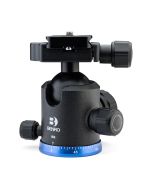 Benro IB Series IB2 Triple Action Ball Head with PU60 Plate, 22 lb Max Payload, 360° Panning Motion