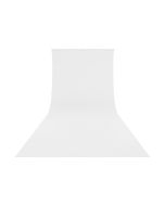 Westcott 9 ft. x 20 ft. Wrinkle-Resistant Backdrop for Large Group Portraits & High-Key Images, White, 139