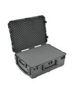 SKB Cases iSeries 3424-12 Case, 34.5 x 24.5 Inch Interior, Cubed Foam, TSA Latches, IP67 Waterproof