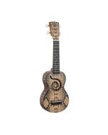 Mahalo Python Motif Ukulele