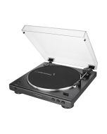 Audio-Technica AT-LP60XBT Fully Automatic Wireless Belt-Drive Turntable, Aluminium Platter, Black