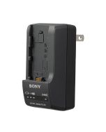 Sony BC-TRV Battery Charger for InfoLITHIUM V, H, P Series Battery, Charging status with 3-step LED