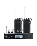 Shure PSM300 Twinpack Wireless In-Ear Monitor Kit, P3T Wireless Transmitter