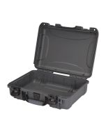 Nanuk 910 Empty Waterproof Hard Case, Rugged Shell, PowerClaw Latch, Graphite, 910S-000GP-0A0