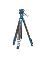 Benro CyanBird Carbon Tripod w/ FS20PRO Head, 60 Inch Max Height, Flat Legs, 9.92 lb Load, 90° Tilt