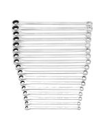 Gearwrench 17-Piece 72-Tooth 12 Point XL GearBox™ Double Box Ratcheting Metric Wrench Set, 85989