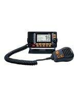 Uniden UM725 Series Marine VHF Radio with LCD Screen & Speaker Microphone, IPX8 Waterproof, Black