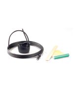 Humminbird XP 9 20 T In-Hull Single/DualBeam Transducer, 20/60° 200/83 kHz with Built-In Temperature