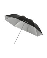 Westcott Compact Collapsible Umbrella, For Bright Lighting, 43 Inch Soft Silver Bounce, 2002