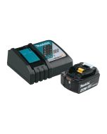 Makita 18V LXT® Lithium-Ion 4.0Ah Battery and Charger Starter Pack, Sixteen Contact Terminals