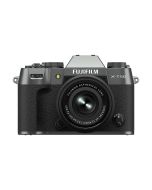 Fujifilm X-T50 40.2MP Mirrorless Camera with XC 15-45mm f/3.5-5.6 OIS PZ Lens, Charcoal Silver