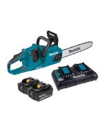 Makita 36V 18V X2 LXT® 14Inch Chain Saw Kit, 5.0Ah, Brushless Motor, Adjustable Automatic Chain, XCU07PT
