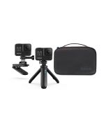 GoPro Travel Kit for HERO10/11, Shorty Mini Tripod, Magnetic Swivel Clip & Carry Case, AKTTR-002