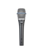 Shure Beta 87A Supercardioid Condenser Vocal Microphone, Studio-Quality Sound for Live Performances