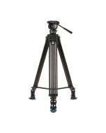 Benro KH26PC Video Tripod Kit with 60mm Head, 15 lb Load, 72.6 Inch Max Height, Independent Pan Lock