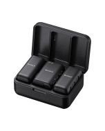 Sony Dual-Channel Wireless Microphone, 492ft Range, Noise Filter, Ideal for Clear Audio, ECM-W3