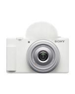 Sony ZV-1F Vlog Camera, Body Only, 4K, Eye-AF, Designed for Content Creators and Vloggers, White