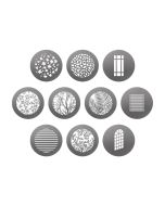 Westcott Environmental Gobo Pack for Optical Spot by Lindsay Adler - Pack of 10, 4764