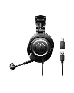 Audio-Technica ATH-M50xSTS StreamSet™ Headset with USB Connector, For Pro-Level Gaming & Streaming