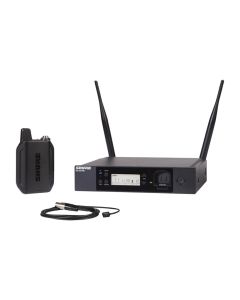 Shure GLXD14R+ Dual-Band Omni Wireless Presenter Rack System For Performers and Presenters, Z3: 2.4, 5.8 GHz
