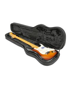 SKB Cases Universal Shaped Electric Guitar Soft Case, Plush EPS Foam, Durable 600 Denier Exterior
