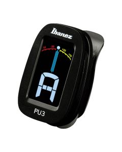 Ibanez PU3 Clip Chromatic Tuner, Auto Power On/Off, Color LCD Display, Accurate Tuning Response