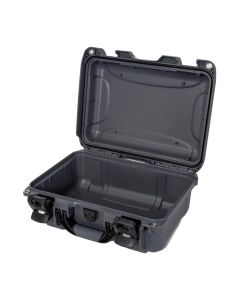 Nanuk 915 Rugged Waterproof Hard Case with PowerClaw Latches, Graphite, 915S-000GP-0A0