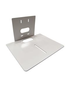 PTZOptics HuddleCamHD HCM-2 Large Universal Wall Mount for Select Cameras, Heavy Gauge Steel, White