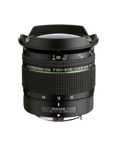 Pentax HD DA 10-17mm f/3.5-4.5 ED Fisheye Lens, Ultra Wide-Angle Zoom, K-Mount, HD & SP Coating