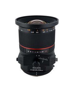 Rokinon 24mm F3.5 Full Frame Tilt-Shift Lens, Perspective & Depth Control, Manual Focus, UMC Coating