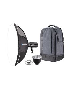 Westcott L60-B Bi-Color 60W COB LED 1-Light Backpack Kit, Type B (US) Plug, 2700-6500K, Portable