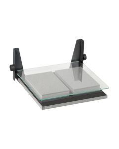 Kaiser Book Holder for Copying Books with Crystal Glass Pressure Plate and Non-Slip Base, 205771