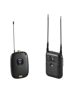 Shure SLXD15 Digital Camera-Mount Wireless System with Bodypack, J52: 558 to 602 + 614 to 616 MHz