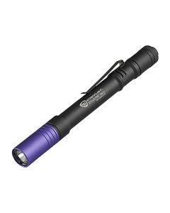 Streamlight Aluminum Stylus Pro® USB Rechargeable UV LED Penlight, IPX4 Water-Resistant, Black