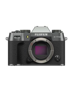 Fujifilm X-T50 40.2MP Mirrorless Camera, Body Only, 6.2K Video, 7-Stop IBIS, Charcoal Silver