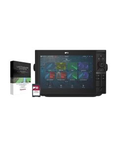 Raymarine Axiom 2 Pro 12 RVM Chartplotter & Fishfinder, LCD Screen, Lighthouse North American Chart