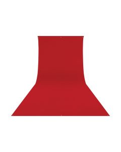 Westcott 9 ft. x 20 ft. Wrinkle-Resistant Backdrop for High-Key Images, Matte & Washable, Scarlet Red, 165S