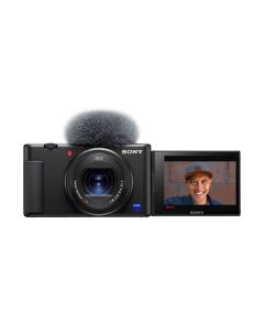 Sony ZV-1 Camera, 20.1MP, 4K30p Video, ZEISS Lens, Perfect for Content Creators and Vloggers, Black