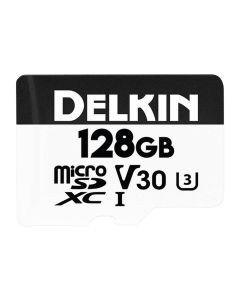Delkin Devices Hyperspeed UHS-I SDXC Memory Card with SD Adapter, 100MB/s Read & 75MB/s Write